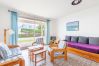 Studio in Pléneuf-Val-André - Terrasse und Meerblick in Pléneuf-Val-André