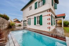 Ferienhaus in Lanton - 300m vom Strand, Haus für 7 mit Pool