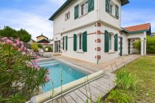 Ferienhaus in Lanton - 300m vom Strand, Haus für 7 mit Pool