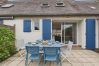 Ferienhaus in Arzon - Meerblick für 6 mit Garten, 150 m vom Strand