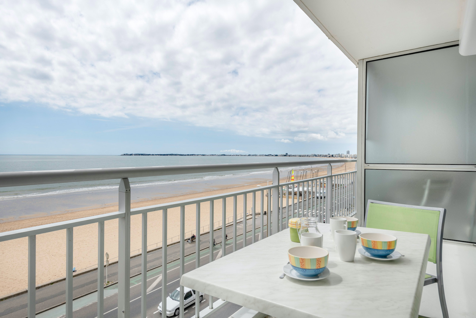  in Pornichet - 50 m vom Strand entfernt, Apartment mit Meerblick für 5 Personen