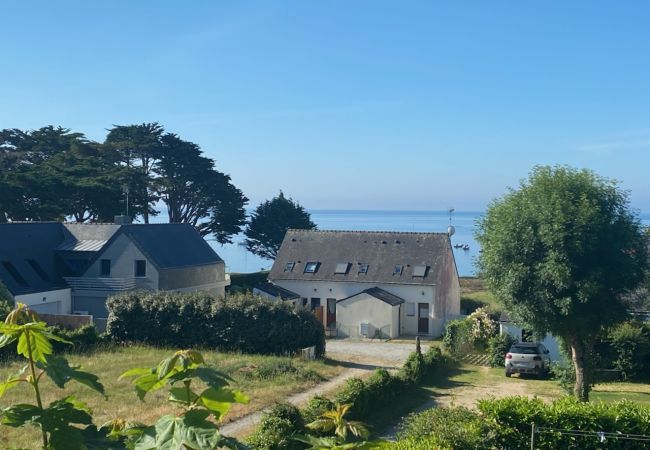 Ferienhaus in Sarzeau - 150m zum Strand - Meerblick - Haus für 6