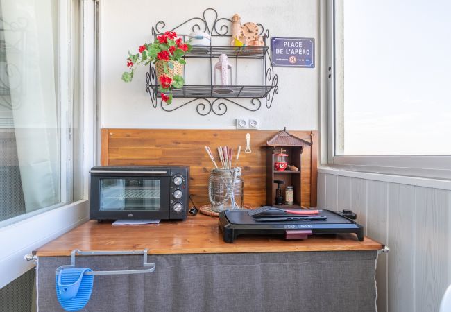 Ferienwohnung in St. Hilaire de Riez - Wunderschöner Blick auf den Ozean- Wohnung für 2 Ferienwohnung in St. Hilaire de Riez - Wunderschöner Blick auf den Ozean- Wohnung für 2