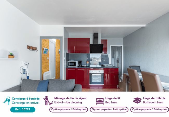 Ferienwohnung in St. Hilaire de Riez - 600m von den Stränden von Les Becs, Wohnung für 2 Ferienwohnung in St. Hilaire de Riez - 600m von den Stränden von Les Becs, Wohnung für 2