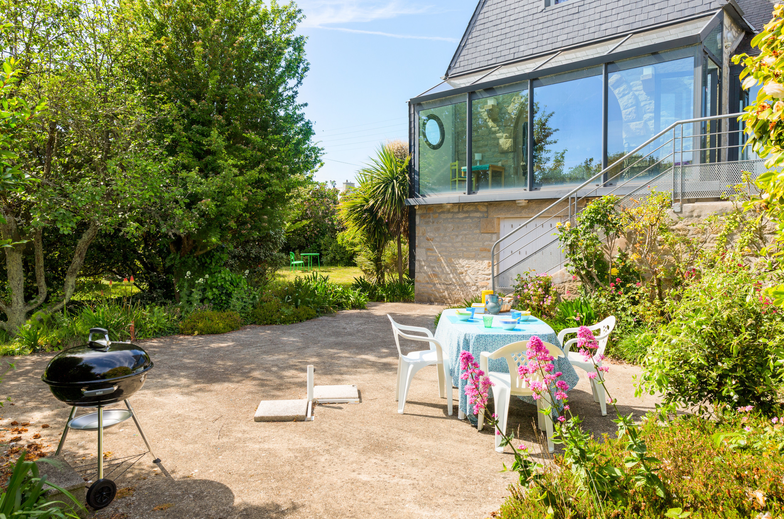  in Treffiagat - Treffiagat - Großes Haus für 9 - Garten