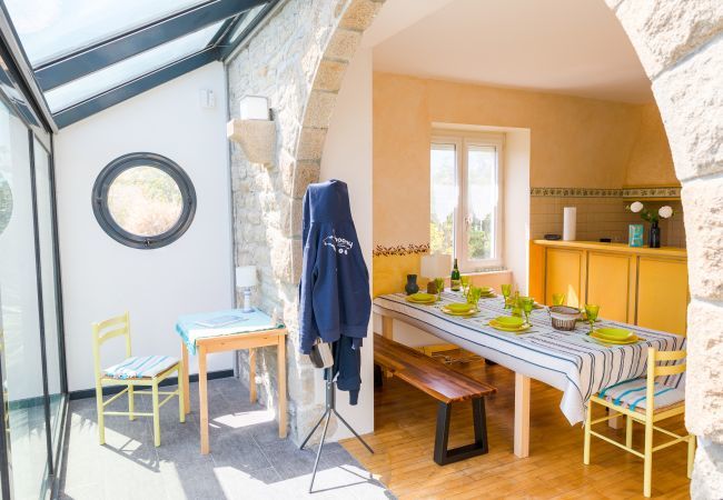 Ferienhaus in Treffiagat - Treffiagat - Großes Haus für 9 - Garten Ferienhaus in Treffiagat - Treffiagat - Großes Haus für 9 - Garten