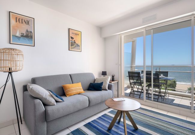 Ferienwohnung in Pornichet - Vue mer - Wohnung gegenüber dem Meer für 6 Ferienwohnung in Pornichet - Vue mer - Wohnung gegenüber dem Meer für 6