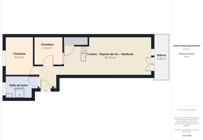 Ferienwohnung in St. Hilaire de Riez - 200m vom Strand entfernt, Wohnung für 4 Ferienwohnung in St. Hilaire de Riez - 200m vom Strand entfernt, Wohnung für 4