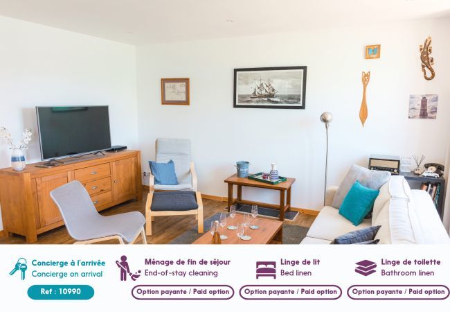 Ferienhaus in Plomeur - Urlaub für 8 vor den Toren von Guilvinec. Ferienhaus in Plomeur - Urlaub für 8 vor den Toren von Guilvinec.