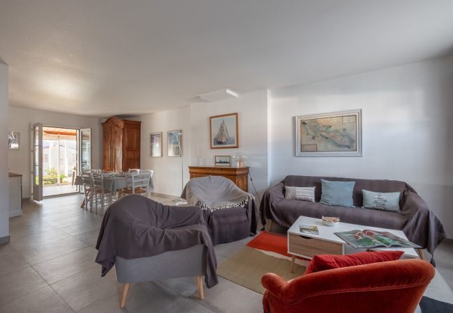 Ferienhaus in Saint-Clément-des-Baleines - Familienhaus für 6, St Clément des Baleines