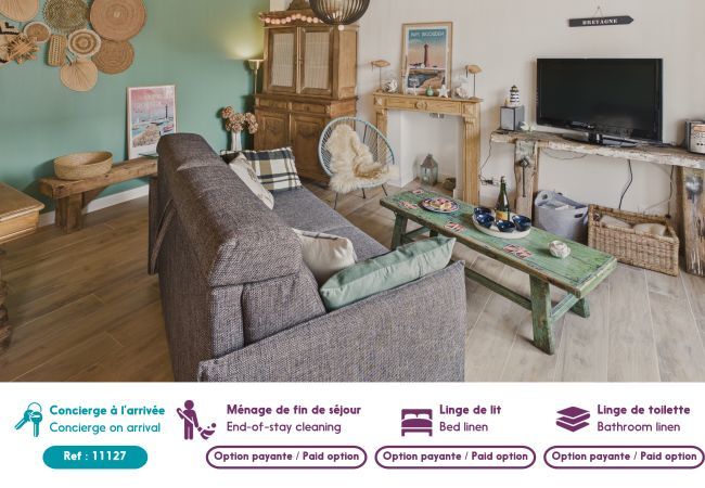 Ferienhaus in Le Guilvinec - Haus für 6 klassifiziert 3* - Terrasse - Guilvinec Ferienhaus in Le Guilvinec - Haus für 6 klassifiziert 3* - Terrasse - Guilvinec