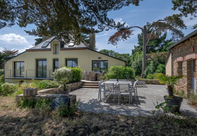 Ferienhaus in Arzon - Familienhaus für 8 mit Blick auf den Golf Ferienhaus in Arzon - Familienhaus für 8 mit Blick auf den Golf
