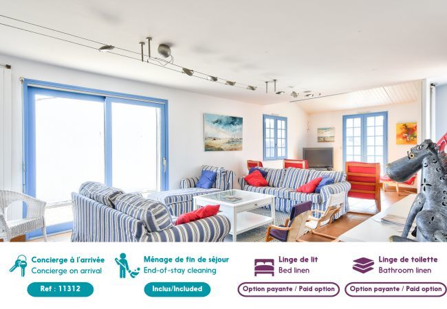 Ferienhaus in Noirmoutier-en-l´Ile - Haus fur 11 - Swimmingpool - Noirmoutier-en-L ile Ferienhaus in Noirmoutier-en-l´Ile - Haus fur 11 - Swimmingpool - Noirmoutier-en-L ile