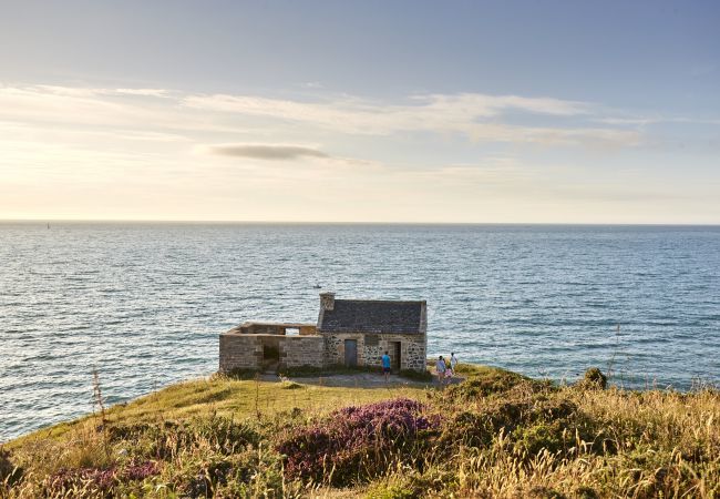 Ferienwohnung in Pléneuf-Val-André - Flucht zu zweit am Meer, 50m zum Strand Ferienwohnung in Pléneuf-Val-André - Flucht zu zweit am Meer, 50m zum Strand