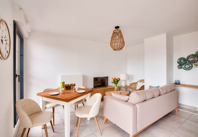 Ferienwohnung in Pléneuf-Val-André - Flucht zu zweit am Meer, 50m zum Strand Ferienwohnung in Pléneuf-Val-André - Flucht zu zweit am Meer, 50m zum Strand