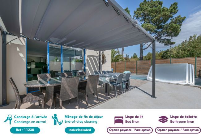 Ferienhaus in Saint-Nazaire - Pool! Haus für 9 Ferienhaus in Saint-Nazaire - Pool! Haus für 9