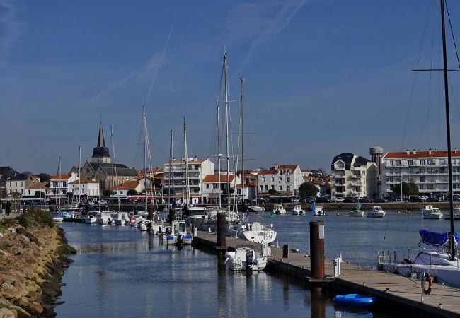 Ferienwohnung in Saint-Gilles-Croix-de-Vie - Wohnung für 4 mit Meerblick und Balkon Ferienwohnung in Saint-Gilles-Croix-de-Vie - Wohnung für 4 mit Meerblick und Balkon