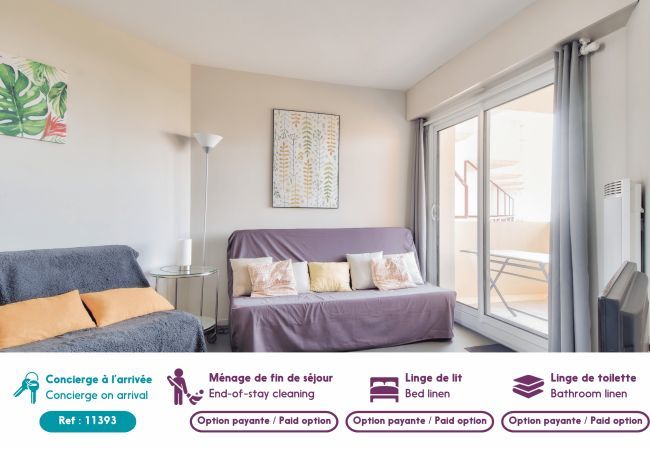 Ferienwohnung in Saint-Gilles-Croix-de-Vie - Wohnung für 4 mit Meerblick und Balkon Ferienwohnung in Saint-Gilles-Croix-de-Vie - Wohnung für 4 mit Meerblick und Balkon