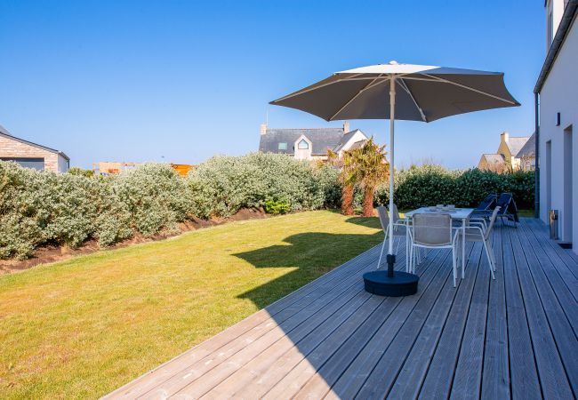 Ferienhaus in Penmarch - Modernes Haus für 6 - 300 m Strand von Pors Carn Ferienhaus in Penmarch - Modernes Haus für 6 - 300 m Strand von Pors Carn