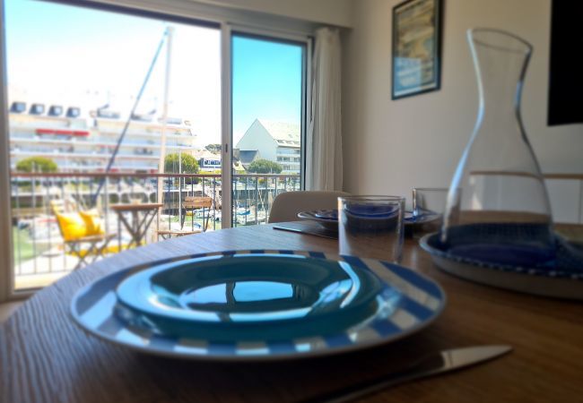Ferienwohnung in Le Pouliguen -  Entspannung und Blick auf den Hafen in Pouliguen Ferienwohnung in Le Pouliguen -  Entspannung und Blick auf den Hafen in Pouliguen