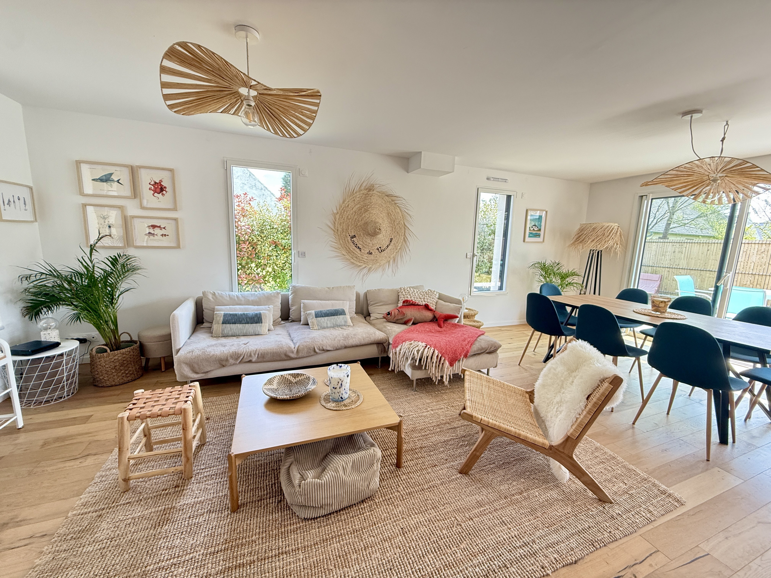  in Le Tour-du-Parc - Neues Haus für 8 - 500m plage du Rouvran
