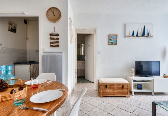 Ferienwohnung in St. Hilaire de Riez - 100m vom Strand Les Mouettes, Wohnung für 4 Ferienwohnung in St. Hilaire de Riez - 100m vom Strand Les Mouettes, Wohnung für 4