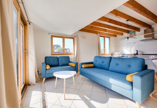 Ferienhaus in Saint-Pierre-Quiberon - Meerblick - Haus für 7 mit Balkon Ferienhaus in Saint-Pierre-Quiberon - Meerblick - Haus für 7 mit Balkon