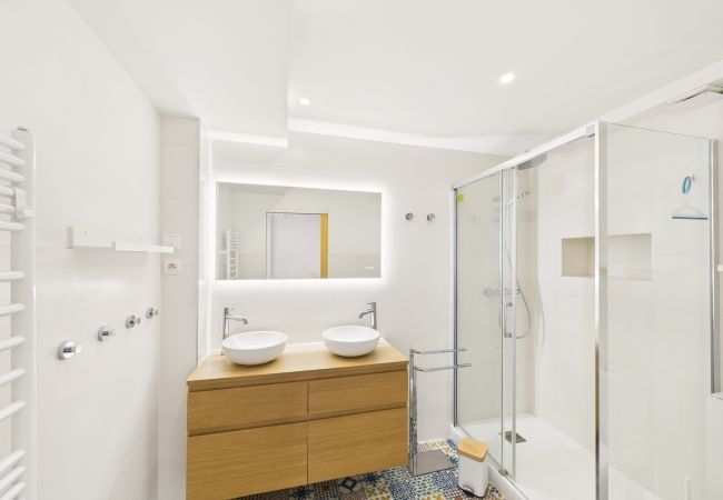 Ferienhaus in Saint-Pierre-Quiberon - Meerblick - Haus für 7 mit Balkon Ferienhaus in Saint-Pierre-Quiberon - Meerblick - Haus für 7 mit Balkon