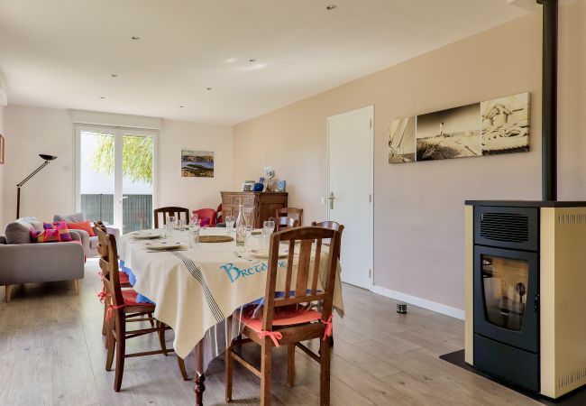 Ferienhaus in Saint-Gildas-de-Rhuys - Haus für 8 - Garten - In der Nähe von Stränden Ferienhaus in Saint-Gildas-de-Rhuys - Haus für 8 - Garten - In der Nähe von Stränden
