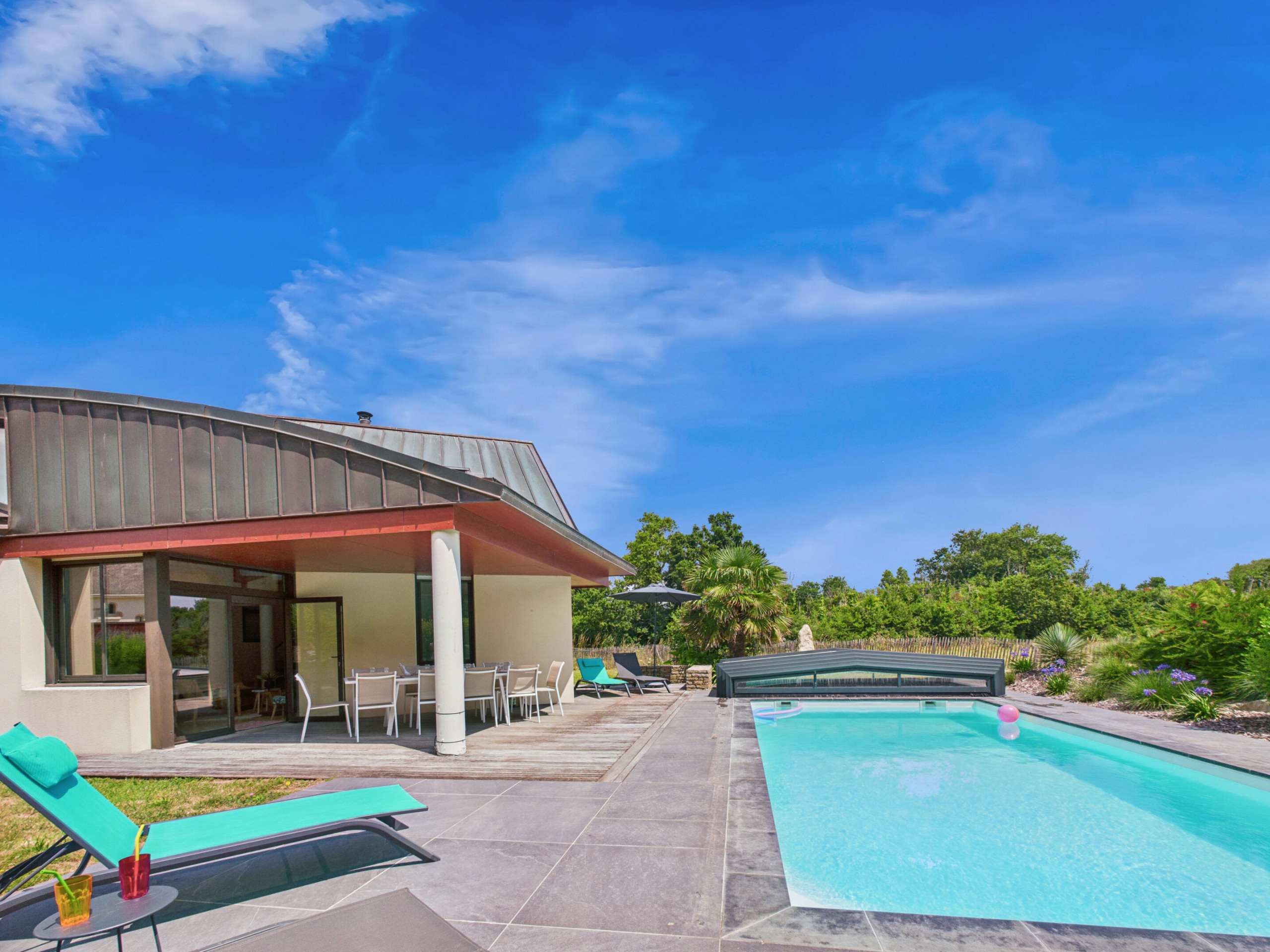  in Fouesnant - Garten mit Pool- 1km von Strand- Für 8