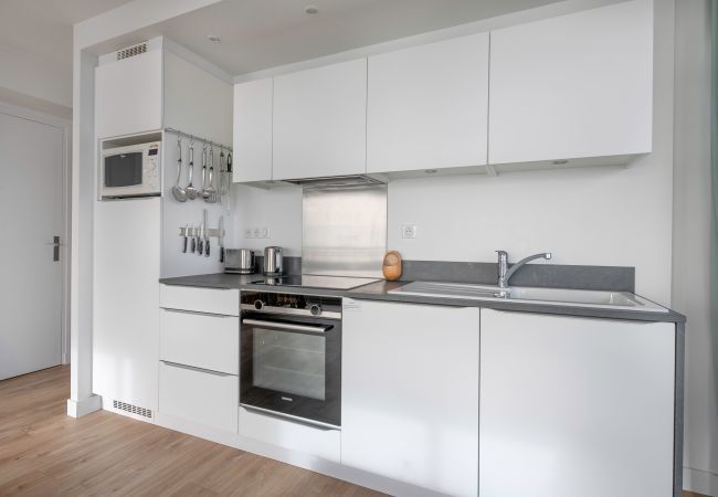 Ferienwohnung in La Baule-Escoublac - Super Balkon - Blick auf die Bucht von La Baule  Ferienwohnung in La Baule-Escoublac - Super Balkon - Blick auf die Bucht von La Baule