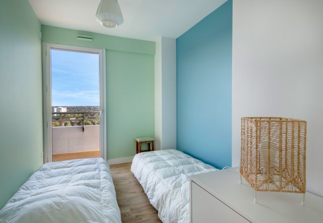 Ferienwohnung in La Baule-Escoublac - Super Balkon - Blick auf die Bucht von La Baule  Ferienwohnung in La Baule-Escoublac - Super Balkon - Blick auf die Bucht von La Baule