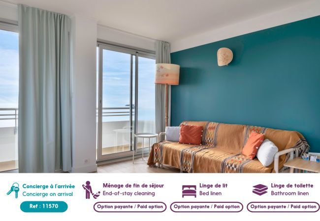 Ferienwohnung in La Baule-Escoublac - Super Balkon - Blick auf die Bucht von La Baule  Ferienwohnung in La Baule-Escoublac - Super Balkon - Blick auf die Bucht von La Baule