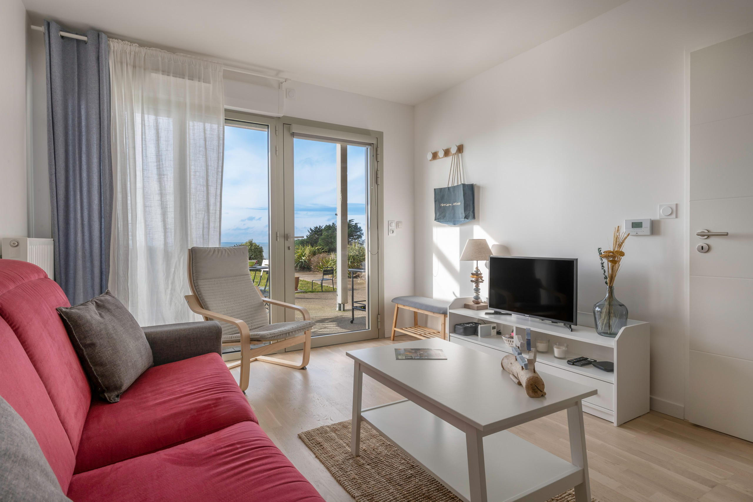  in Pornic -  Apartment für 4 Personen mit Blick auf das Meer, den Strand und den Pool