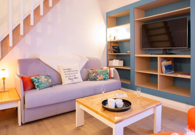 Ferienwohnung in Fouesnant -  350 m vom Strand Cale de Beg Meil entfernt, Apartment für 2 Personen Ferienwohnung in Fouesnant -  350 m vom Strand Cale de Beg Meil entfernt, Apartment für 2 Personen