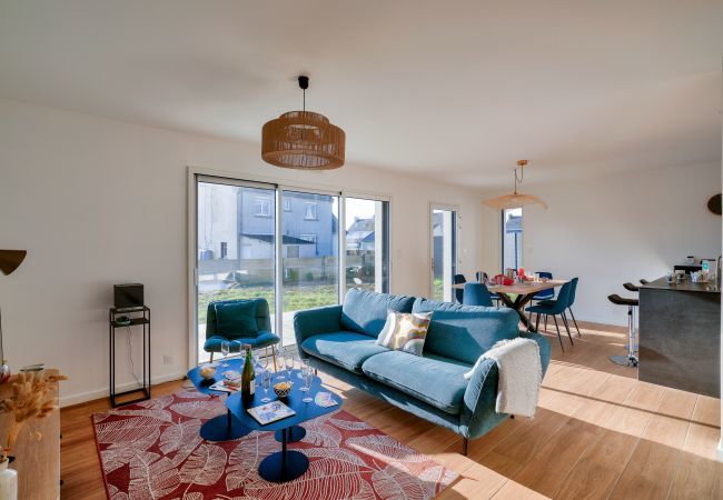 Ferienhaus in Penmarch - Schönes Haus für 8 - 950m zum Strand und Hafen