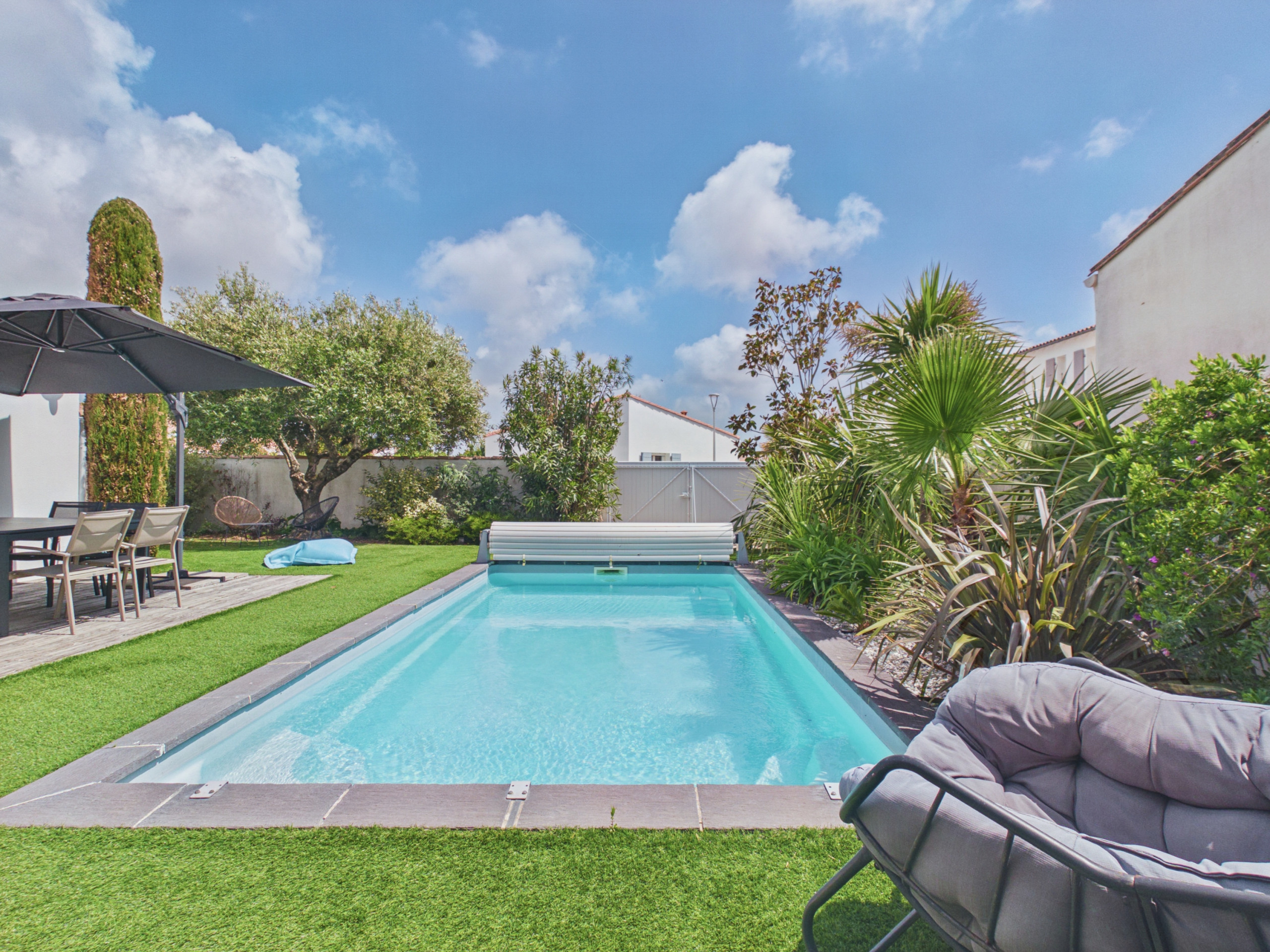  in Saint-Martin-de-Ré - Haus mit Pool für 4 Erwachsene und 2 Kinder