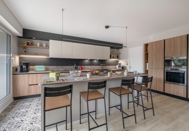 Ferienwohnung in Pornichet -  Triplex für 12 - 400 m vom Strand von Libraires entfernt Ferienwohnung in Pornichet -  Triplex für 12 - 400 m vom Strand von Libraires entfernt