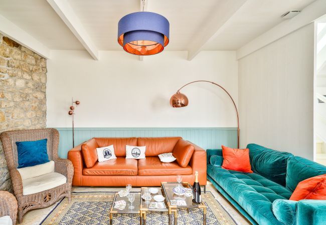 Ferienhaus in Ile Tudy - 30 m vom Meer - Haus für 7 in l' Île Tudy