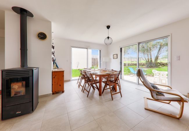 Ferienhaus in Saint-Pierre-Quiberon - 600m vom Strand entfernt, Haus für 8 mit Garten Ferienhaus in Saint-Pierre-Quiberon - 600m vom Strand entfernt, Haus für 8 mit Garten