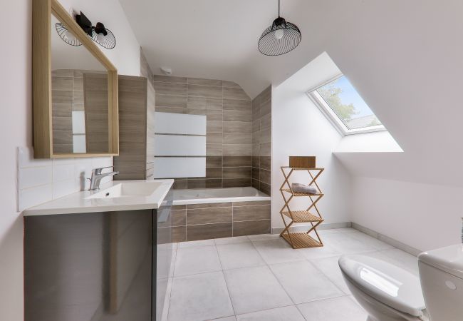 Ferienhaus in Saint-Pierre-Quiberon - 600m vom Strand entfernt, Haus für 8 mit Garten Ferienhaus in Saint-Pierre-Quiberon - 600m vom Strand entfernt, Haus für 8 mit Garten