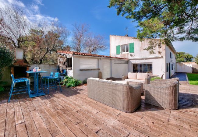 Ferienhaus in Ars-en-Ré - Haus für 10, direkter Zugang zum Strand