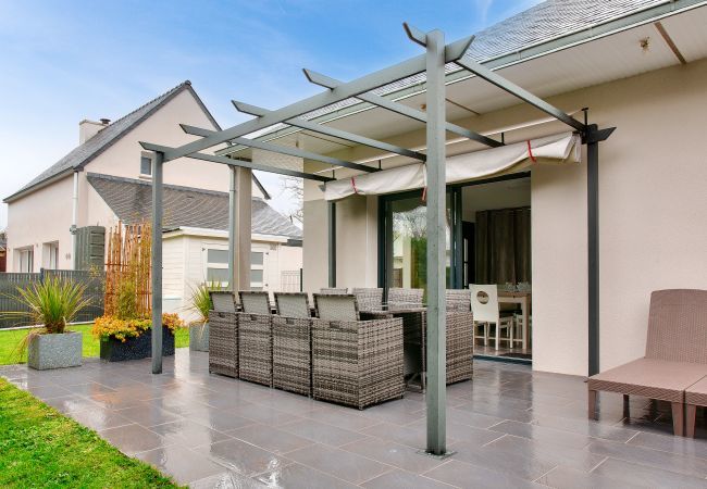 Ferienhaus in Fouesnant -  Haus für 7 - Garten - PMR-Zugang - 5 Minuten zum Strand Ferienhaus in Fouesnant -  Haus für 7 - Garten - PMR-Zugang - 5 Minuten zum Strand
