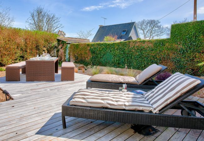 Ferienhaus in Fouesnant - 850 m Strand „Cale de Beg Meil“, Haus für 8 Ferienhaus in Fouesnant - 850 m Strand „Cale de Beg Meil“, Haus für 8