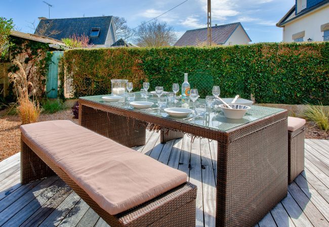 Ferienhaus in Fouesnant - 850 m Strand „Cale de Beg Meil“, Haus für 8 Ferienhaus in Fouesnant - 850 m Strand „Cale de Beg Meil“, Haus für 8