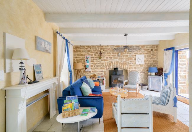 Ferienhaus in Penmarch - Haus für 6 mit Terrasse und Garten- 1km Strand Ferienhaus in Penmarch - Haus für 6 mit Terrasse und Garten- 1km Strand