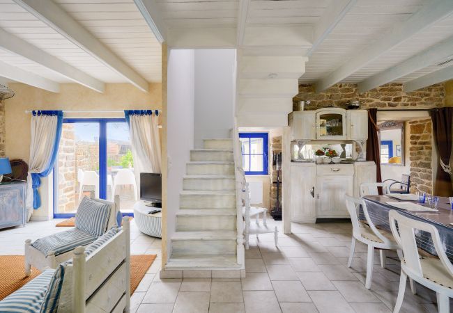 Ferienhaus in Penmarch - Haus für 6 mit Terrasse und Garten- 1km Strand Ferienhaus in Penmarch - Haus für 6 mit Terrasse und Garten- 1km Strand