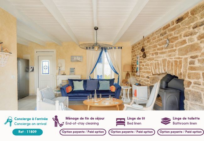 Ferienhaus in Penmarch - Haus für 6 mit Terrasse und Garten- 1km Strand Ferienhaus in Penmarch - Haus für 6 mit Terrasse und Garten- 1km Strand