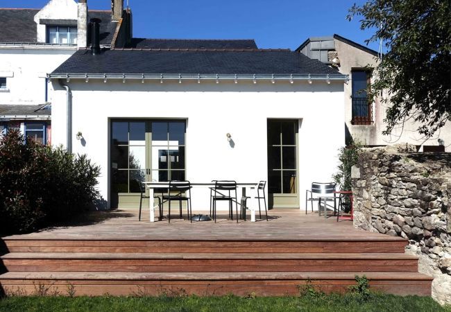 Ferienhaus in Batz-sur-Mer - amilienhaus für 7 zw. Strand und Marsch
