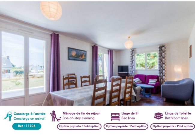 Ferienhaus in Le Pouliguen -  Familienhaus für 8 - 850 m vom Strand entfernt Ferienhaus in Le Pouliguen -  Familienhaus für 8 - 850 m vom Strand entfernt